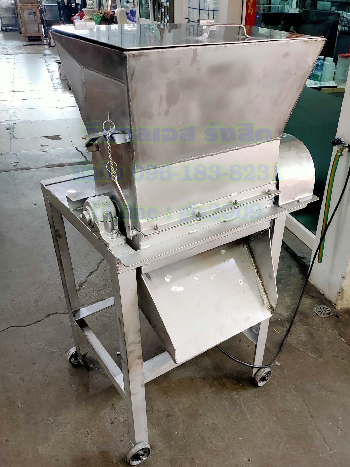 เครื่องโม่แข็งสแตนเลส2กั๊กมอเตอร์3แรง