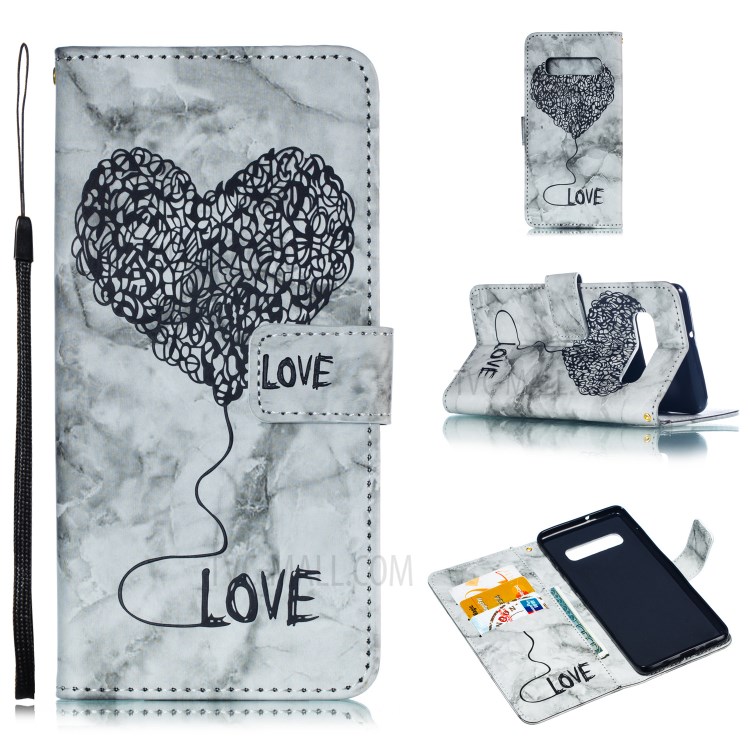 Case Samsung Galaxy S10 / Pre-Order * ตราตรึงใจหัวใจรักลายหินอ่อน *