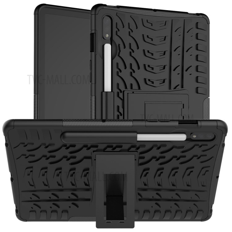 Case Samsung Galaxy Tab S7 / Pre-Order * เคสกันลื่น PC + TPU Combo พร้อมขาตั้ง *
