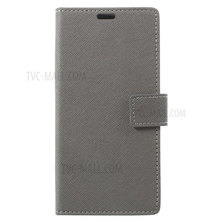 Case Lenovo Vibe P2 / Pre-order * กระเป๋าสตางค์ขาตั้ง Cross Texture ปกหนัง Folio *