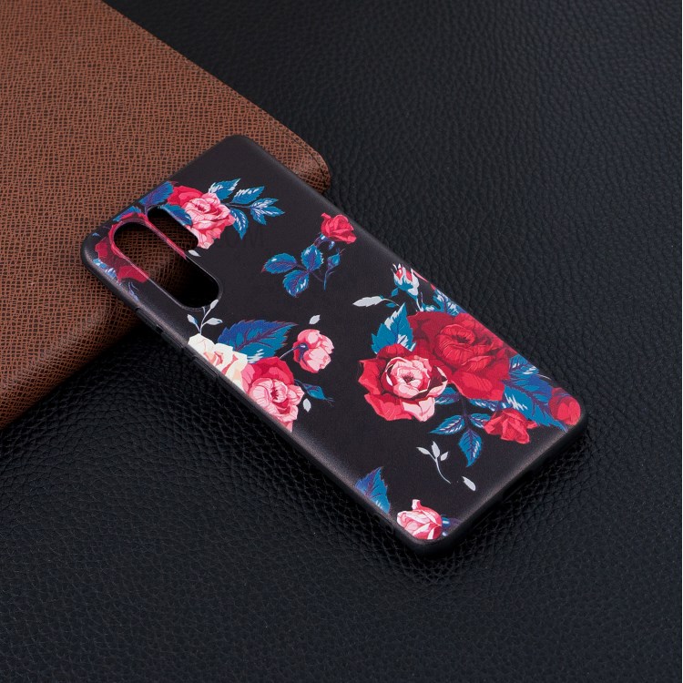Case Huawei P30 Pro # Pre-Order * เคส TPU Soft Cover ลายนูนฝีมือการนำเสนอรูปแบบที่สดใส *