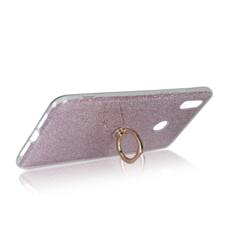 Case Huawei Honor Note 10 / Pre-Order * Glittery ผงกันกระแทกเคส TPU 360 องศาการหมุนผู้ถือแหวน *