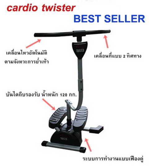 เครื่องออกกำลังกาย Cardio Twister Plus