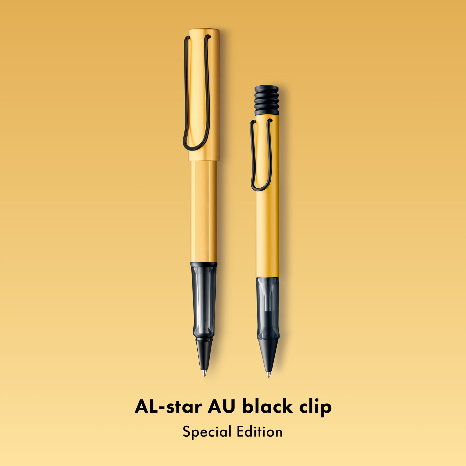 LAMY Al-star ballpoint gold black clip 2020 limited edition