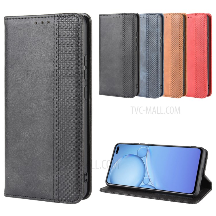 Case Vivo V19 / Pre-order * เคสหนัง PU สไตล์วินเทจหรูหราและให้สัมผัสที่ละเอียดอ่อน *