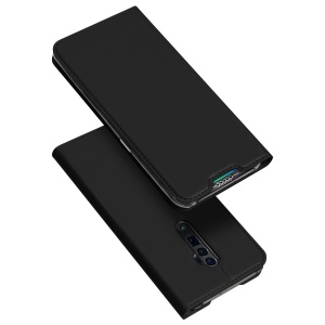 Case OPPO Reno 10x Zoom / พรีออเดอร์ * DUX DUCIS Skin Pro สไตล์ธุรกิจที่เรียบง่ายและโครงสร้างที่บางเฉียบ หนัง PU มันวาว *