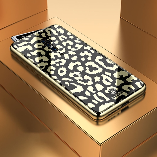 Case OPPO Reno 10x Zoom / พรีออเดอร์ * เคสป้องกันกระจกลแบบอ่อนลายเสือดาว การออกแบบที่หรูหราและมีสไตล์ *