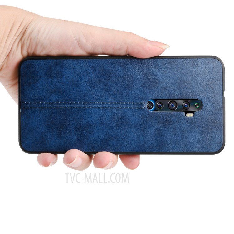 Case OPPO Reno 2F / Pre-Order * เคสหนัง PU เคลือบ วัสดุไฮบริด: PC back + TPU เฟรม *