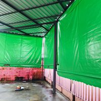 ผ้าใบชักรอก กว้าง 6เมตร สูง 4.5มตร (ไม่รวมเสาค้ำ) กันสาดผ้าใบ ชักรอกผ้าใบ ผ้าใบม้วนขึ้นลง ผ้าใบม้วนเก็บได้ ผ้าใบตลาดนัด มีทุกสี 6m x 4.5m