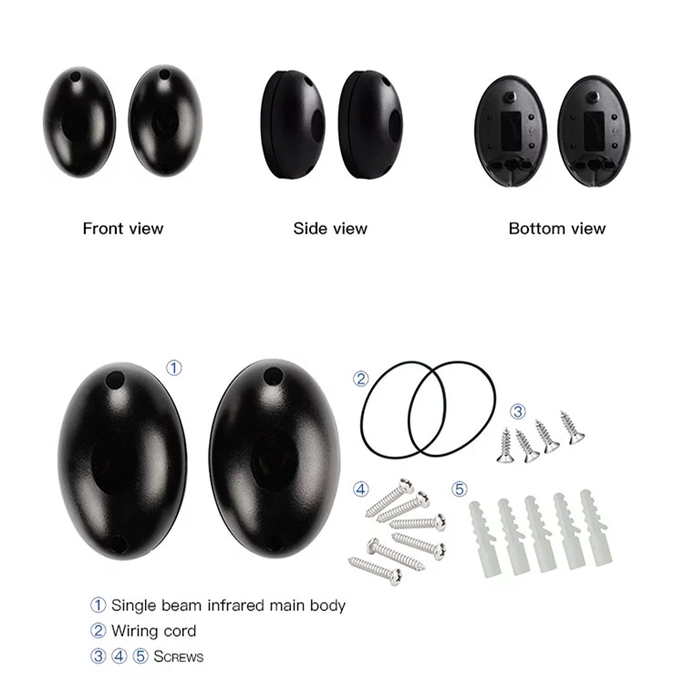 เซ็นเซอร์กันหนีบ(มีสาย)