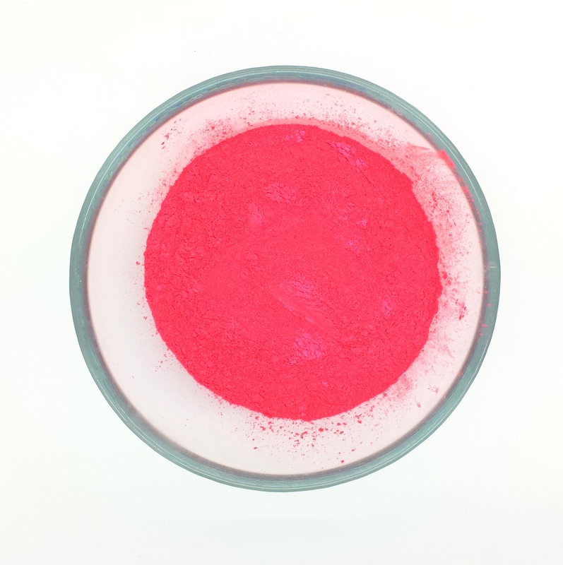 Mica สีชมพู true red pink 30g (MSM)