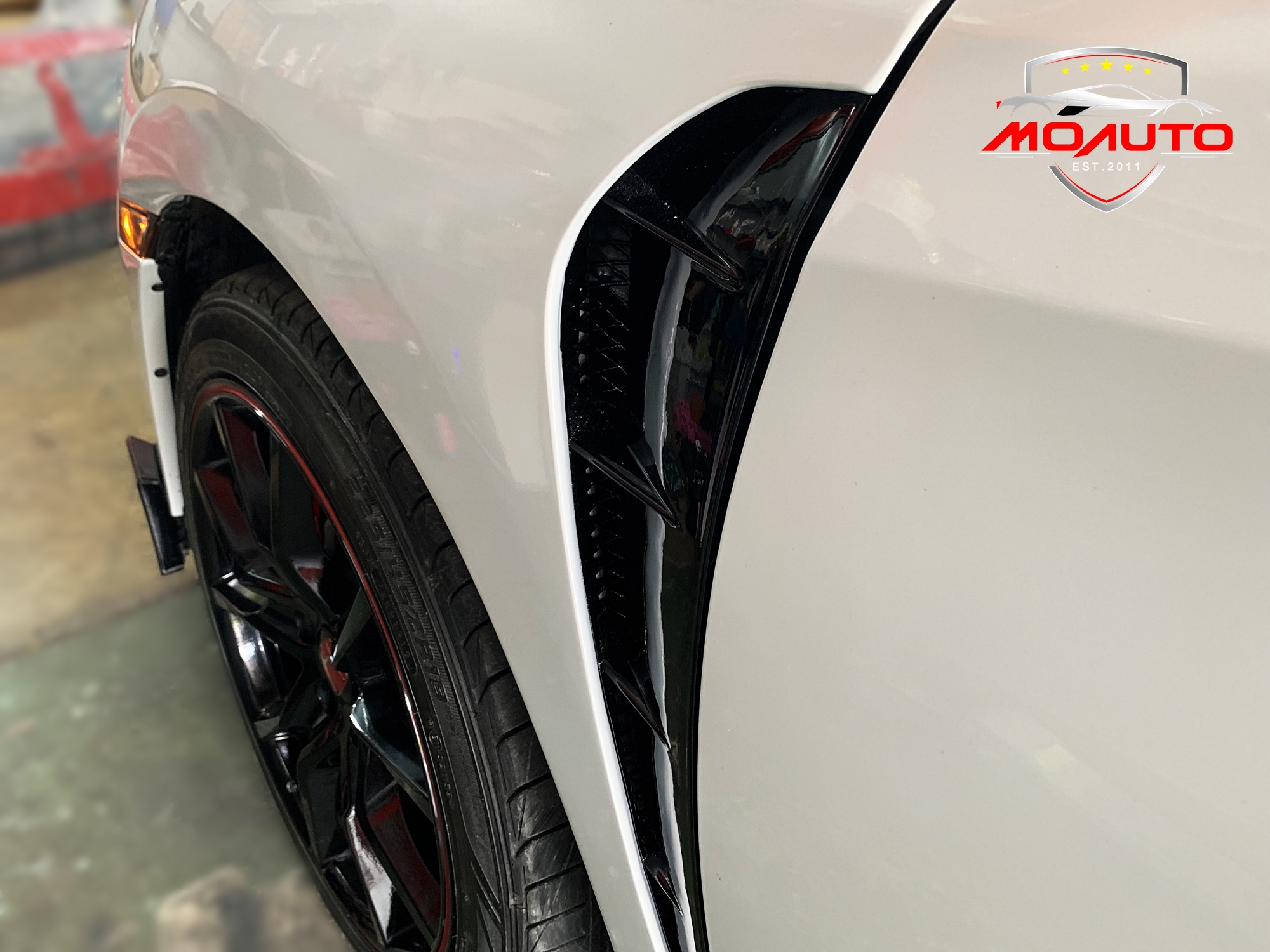 แก้มข้างทรง Type-R งานดิบ CIVIC FC / FK / MC 2016-2021