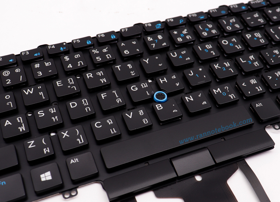 คีย์บอร์ดโน๊ตบุ๊ค Dell Latitude 7490 แท้ประกันศูนย์ Dell