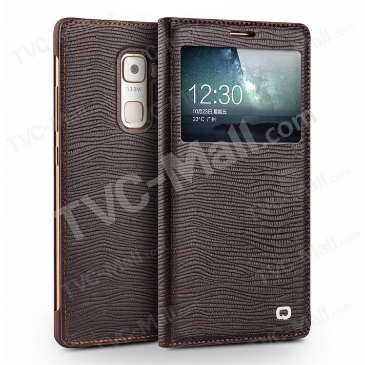 Case Huawei Mate S / Pre-order * QIALINO หนังวัวแท้ ปลุกอัตโนมัติขึ้น / ฟังก์ชั่นการนอนหลับ *