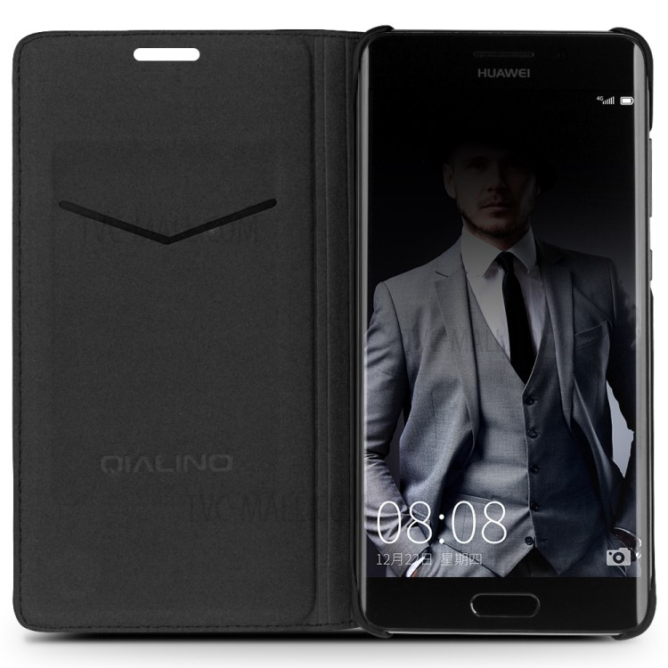 Case Huawei Mate 9 Pro / Pre-order * QIALINO คลาสสิกบาง หนังวัวแท้พรีเมี่ยม ที่มีฝีมือประณีต *