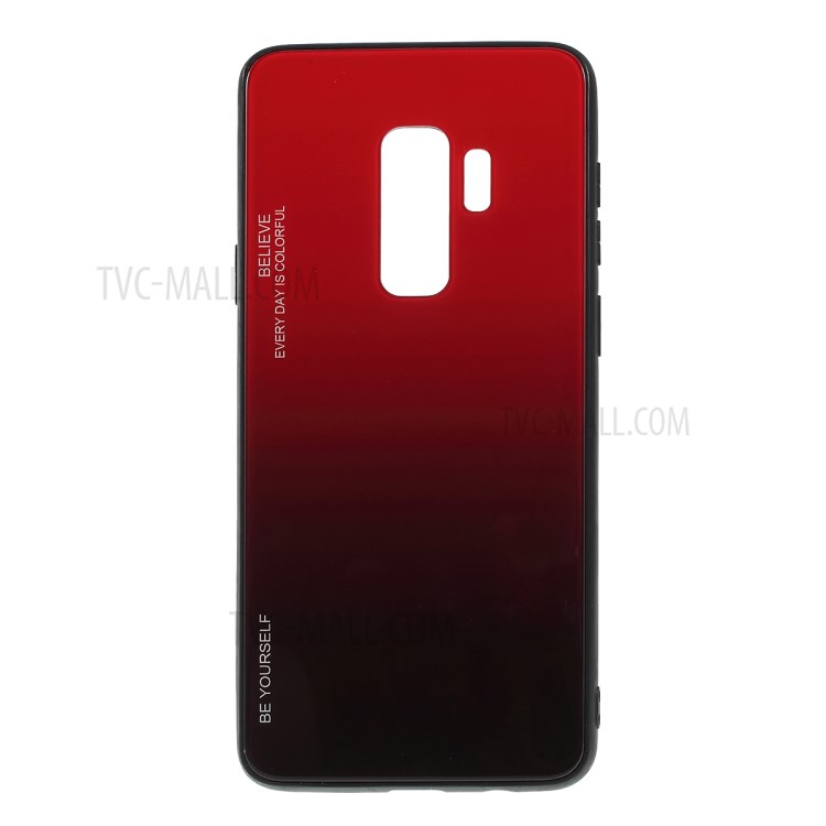 Case Samsung Galaxy S9 Plus / Pre-Order * เคสไล่ระดับสีแก้ว + PC + TPU ปกแก้วสแตนเลส, การออกแบบสีไล่ระดับสีที่ไม่ซ้ำกันและมีสไตล์ *