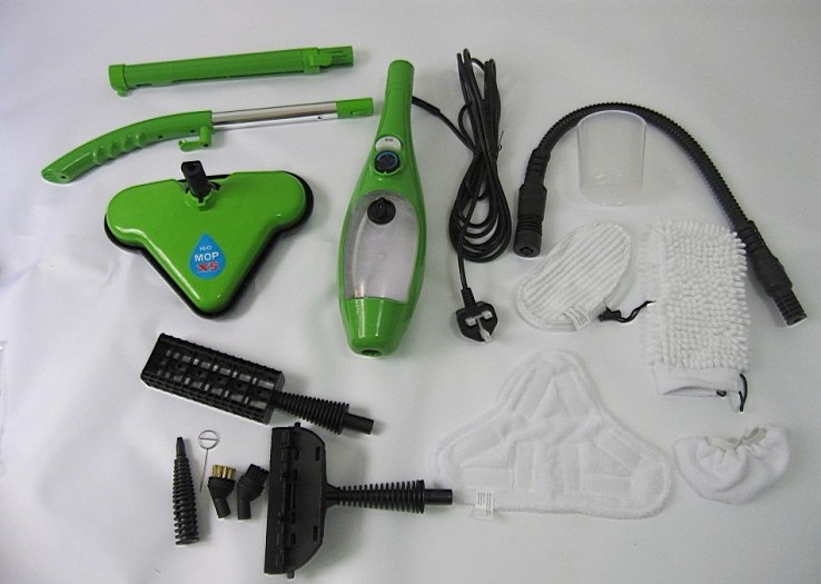 5 In 1 H2O Steam Mop ม็อบทำควาทสะอาดระบบไอน้ำ