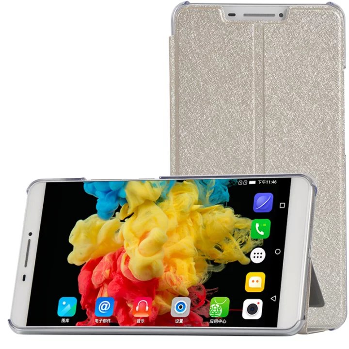 Case Lenovo PHAB PB1-750M / Pre-order * Ultra Slim silk original สมาร์ท 3 พับปกหนัง Pu แท็บเล็ต PC *