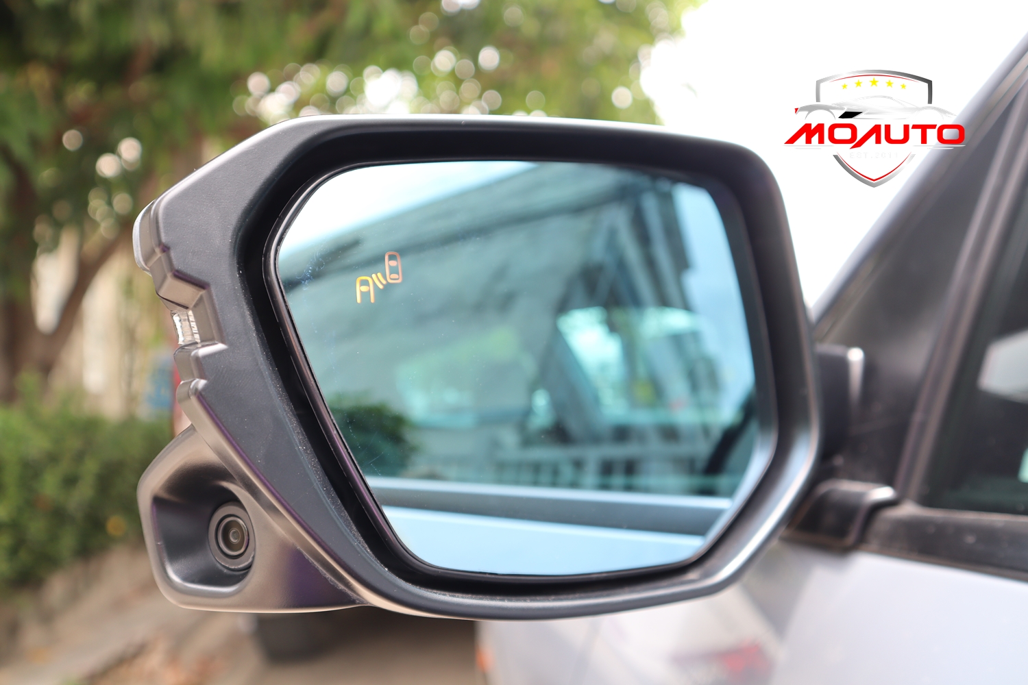 ชุดระบบช่วยเตือนมุมอับสายตาที่กระจกมองข้าง V1 (Blind Spot Monitor) CIVIC FK / FK MC
