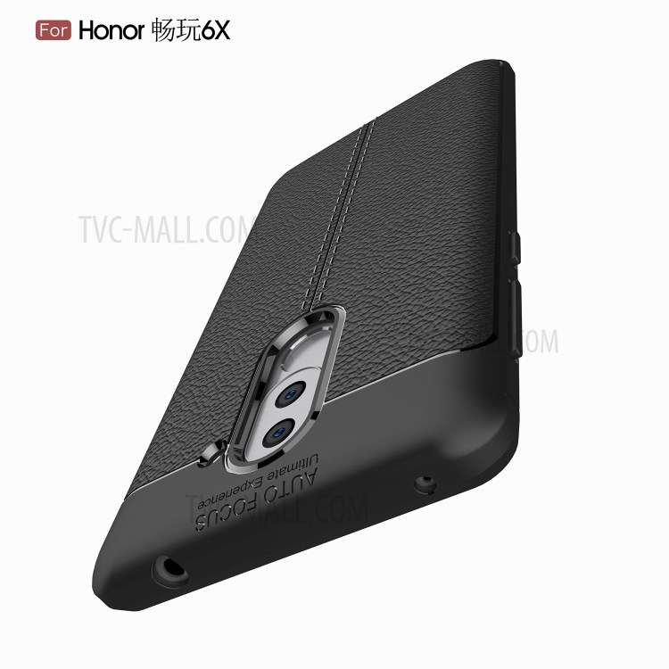 Case Huawei GR5 2017/ Pre-orde * เคส TPU เนื้อลายลิ้นจี่ Litchi Grain Soft TPU Back Casing *