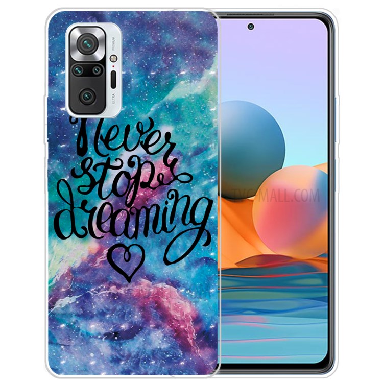 Case Xiaomi Redmi Note 10 Pro / Pre-Order * เคส TPU รูปแบบ IMD ฝาครอบโทรศัพท์กันกระแทก รูปแบบที่มีสไตล์ *