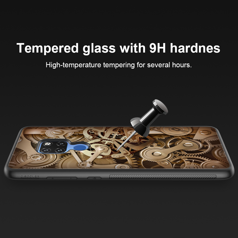 Case Huawei Mate 20 / Pre-order * NILLKIN เคส Spacetime เคสรูปเกียร์ กระจกนิรภัย + PC + TPU ปกไฮบริด *