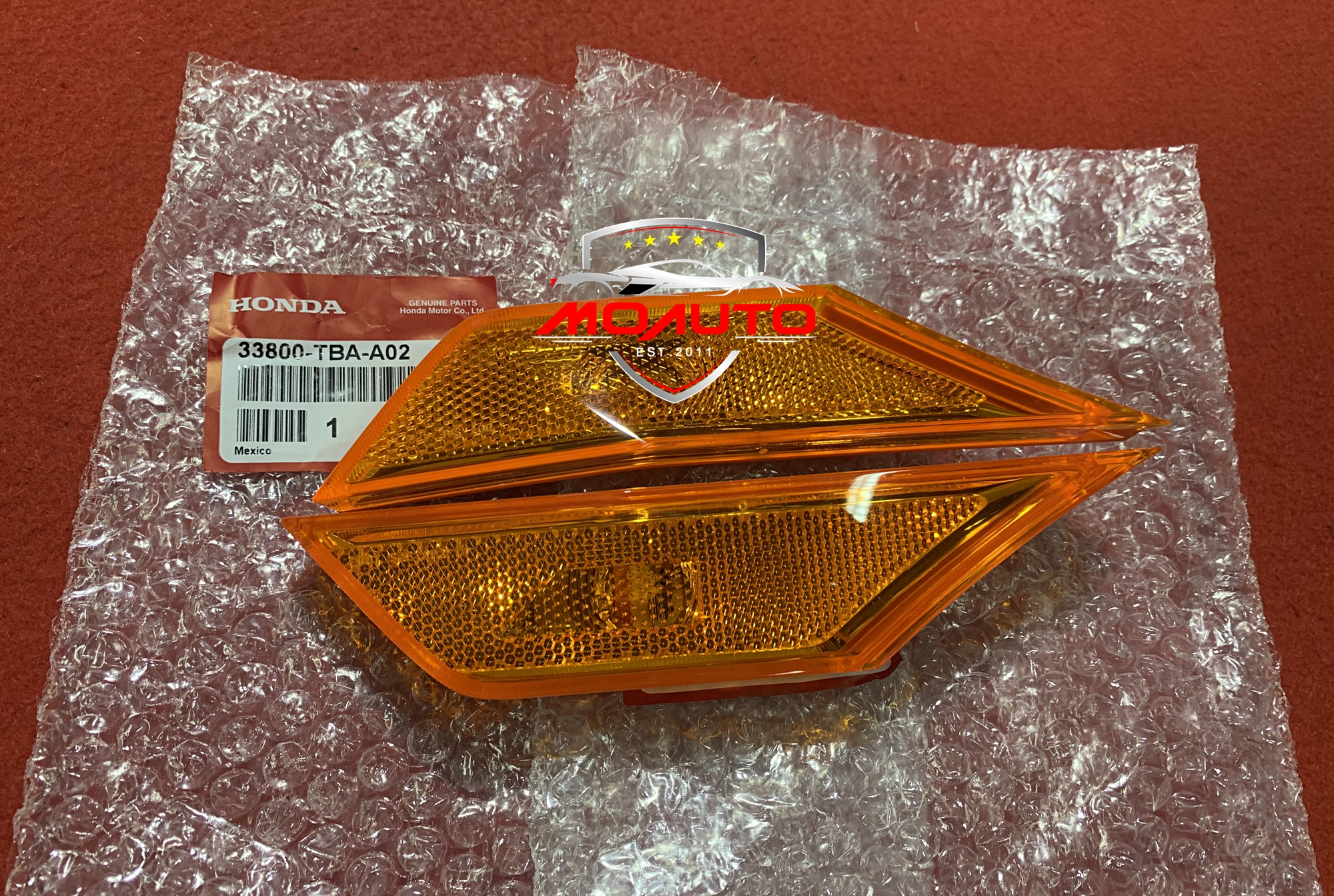 ไฟแก้มส้มแท้ CIVIC FC/FK