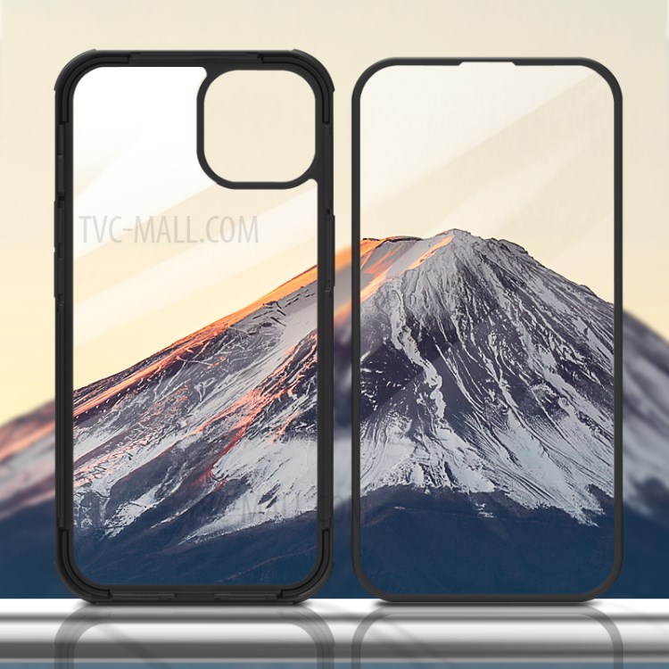 Case iPhone 13 Pro Max # Pre-Order * เคสป้องกัน 360 องศา กระจกหน้า + หลังและกรอบ TPU *