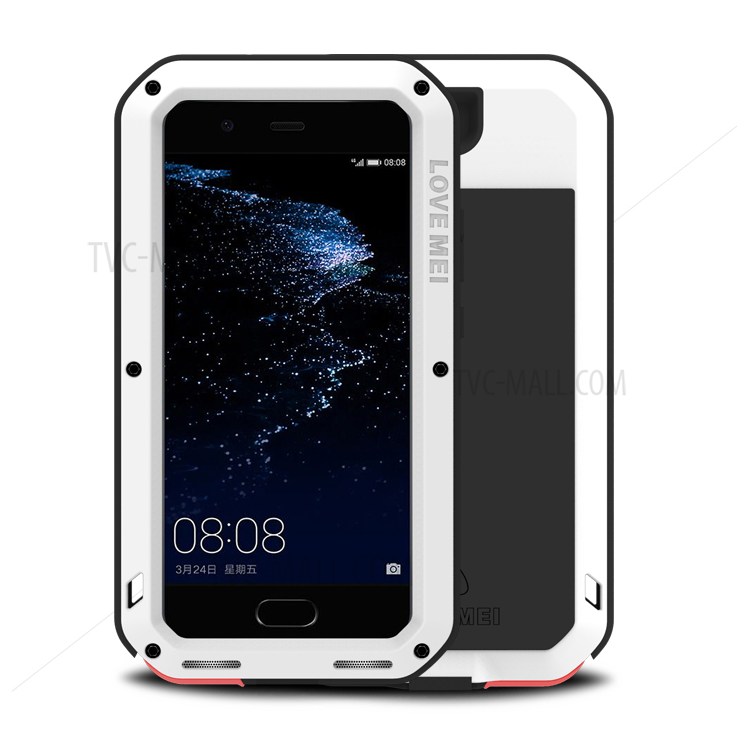 Case Huawei P10 Plus / Pre-order * LOVE MEI วัสดุ: โลหะ + ซิลิโคน + แก้วหุ้มเกราะ *