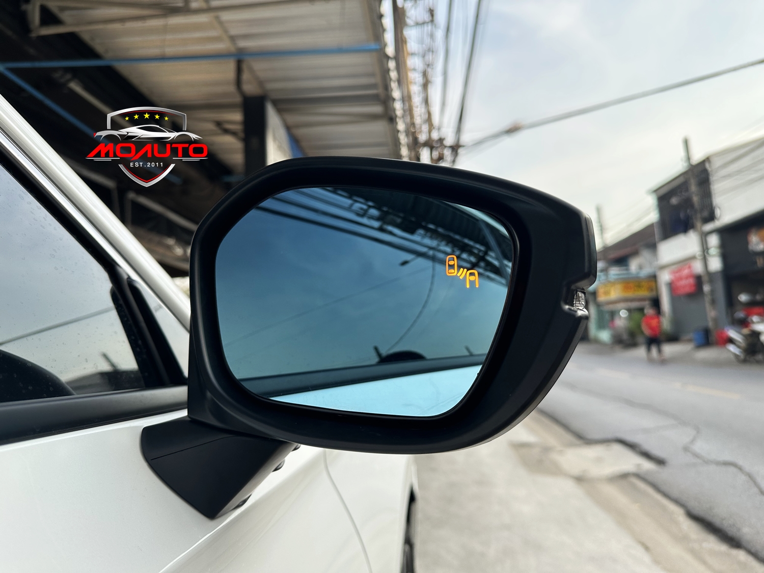 ชุดกระจกช่วยเตือนมุมอับสายตา V1 ( BSD ) CIVIC FE / FE e:HEV