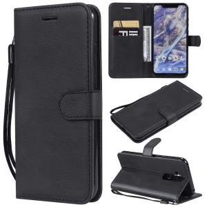 Case Nokia 8.1 / Pre-Order * เคสกระเป๋าเงิน Leather Case Stan ช่องเสียบการ์ด Wallet และกระเป๋าซ่อน เข็มกลัดแม่เหล็กเพื่อให้ปิดฝา *