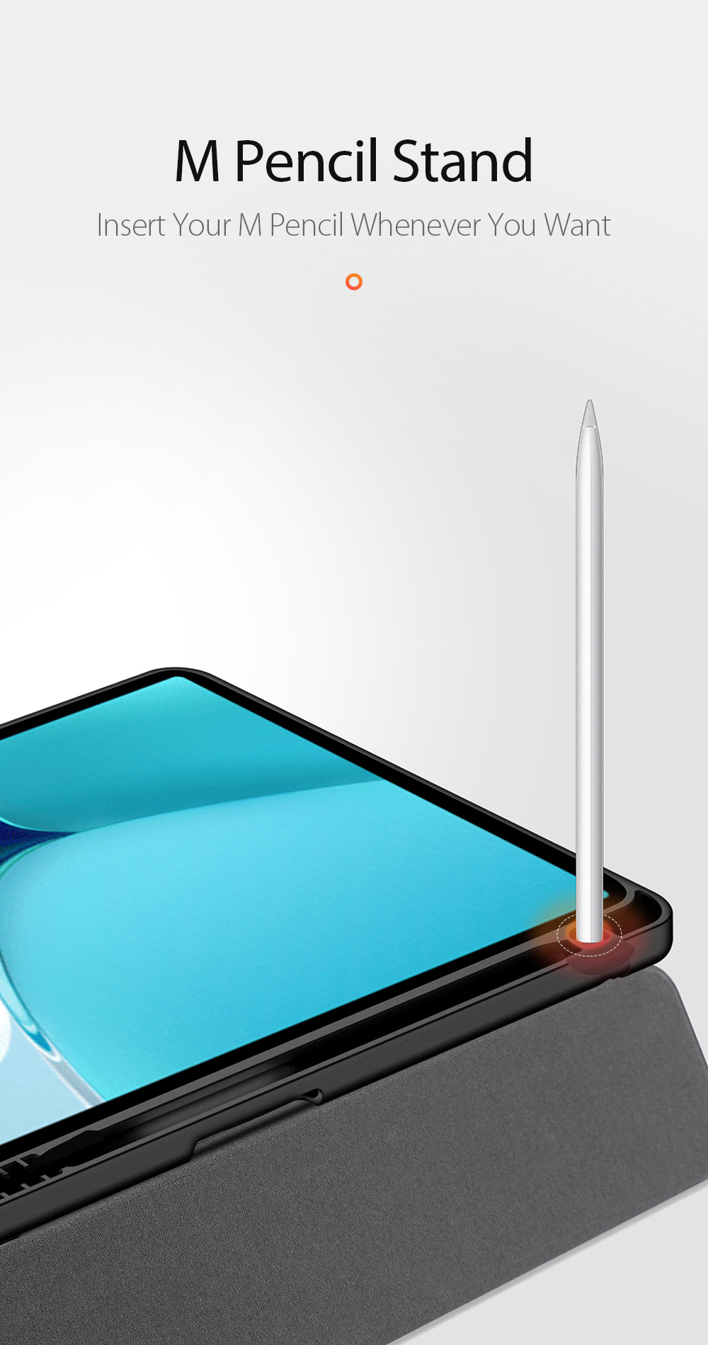 Case HUAWEI MatePad 11 # Pre- Order * DUX DUCIS Domo รองรับฟังก์ชั่นปลุก/นอนหลับอัตโนมัติ Soft TPU กันกระแทกพร้อมที่ใส่ปากกา * *