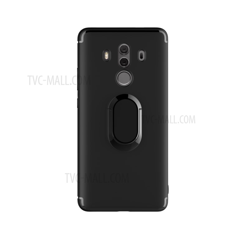 Case Huawei Mate 10 Pro / Pre-order * เคสแม่เหล็กแหวนนิ้วมือขา Matte TPU *