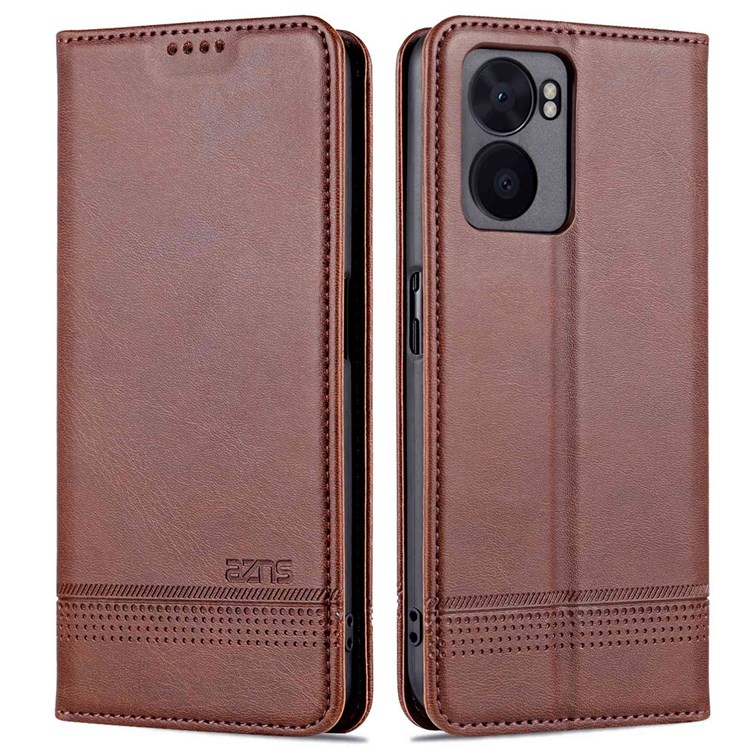 Case OPPO A77 5G # Pre - Order * AZNS กระเป๋าสตางค์หนัง PU แม่เหล็กแรงสูงสำหรับปิดอัตโนมัติ *