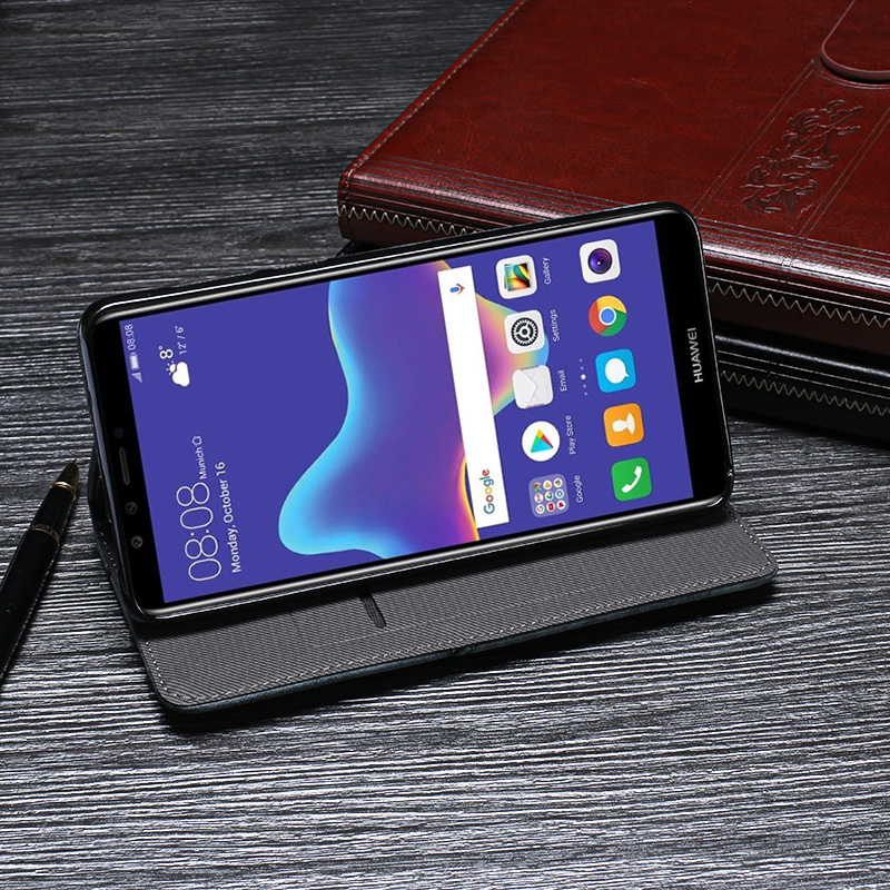 Case Huawei Y9 / Pre-order * ซองหนังคุณภาพสูง Retro Flip *