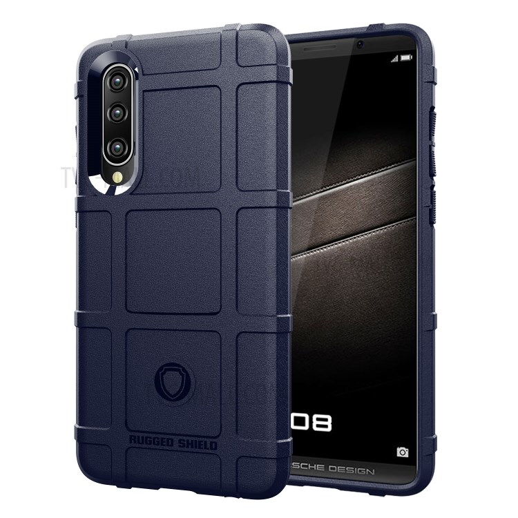 Case Huawei P30 / Pre-Order * Anti-shock ป้องกันการกระแทกตารางสี่เหลี่ยมเนื้อ TPU *