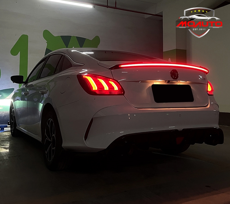 สปอยเลอร์ฝากระโปรงท้าย LED MG5 2021-2023