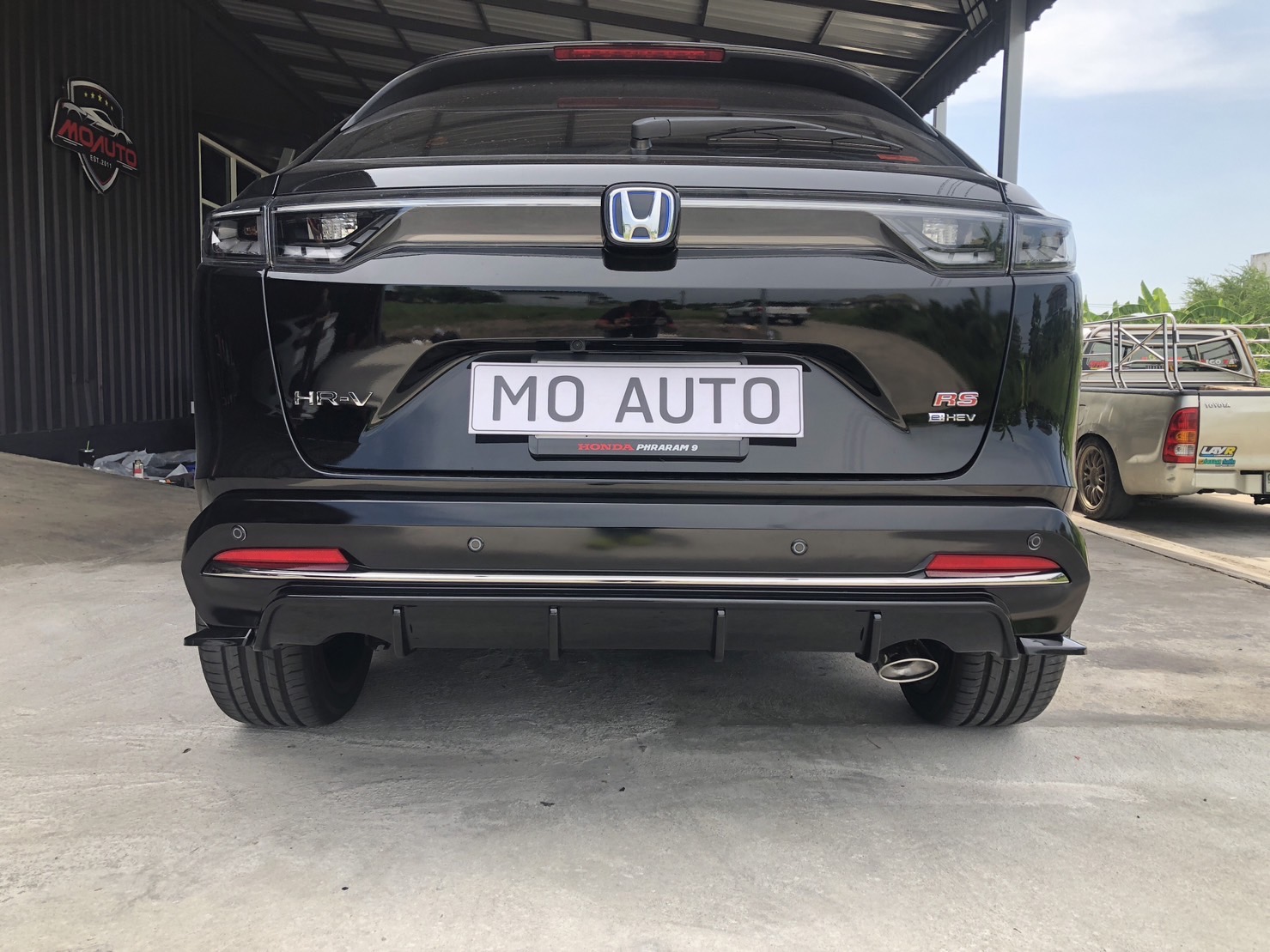 ลิ้นสเกิร์ต หน้า-หลัง ดำเงา HR-V 2022-2025