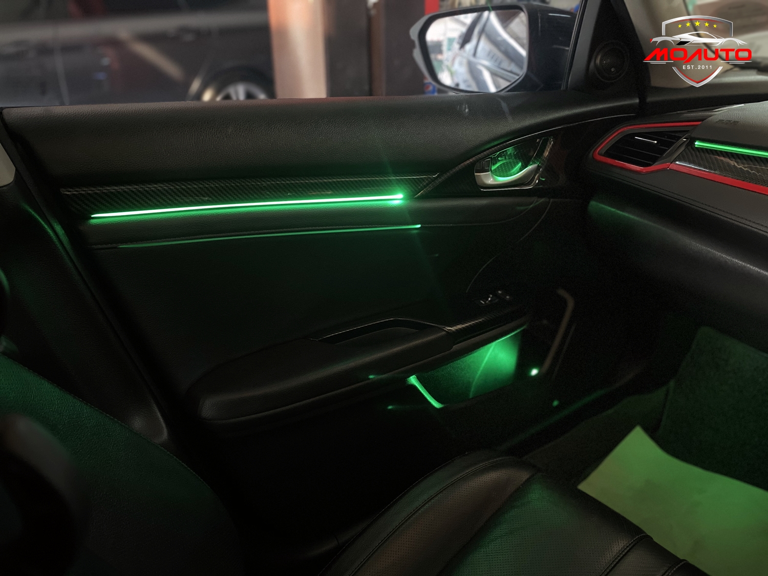 ไฟ Ambient light ตรงรุ่น V1 CIVIC FC / FK