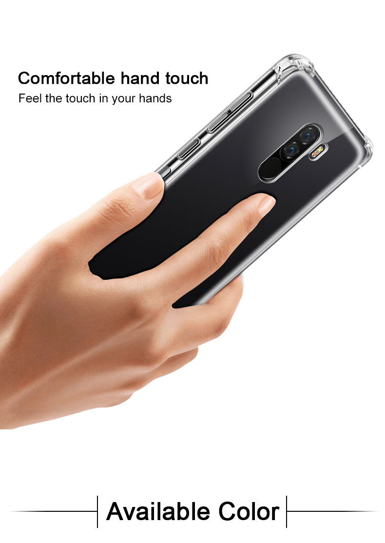 Case Xiaomi Pocophone F1 / พรีออเดอร์ * IMAK Skin Feel Anti-drop TPU Shell + ฟิล์มป้องกันรอย *