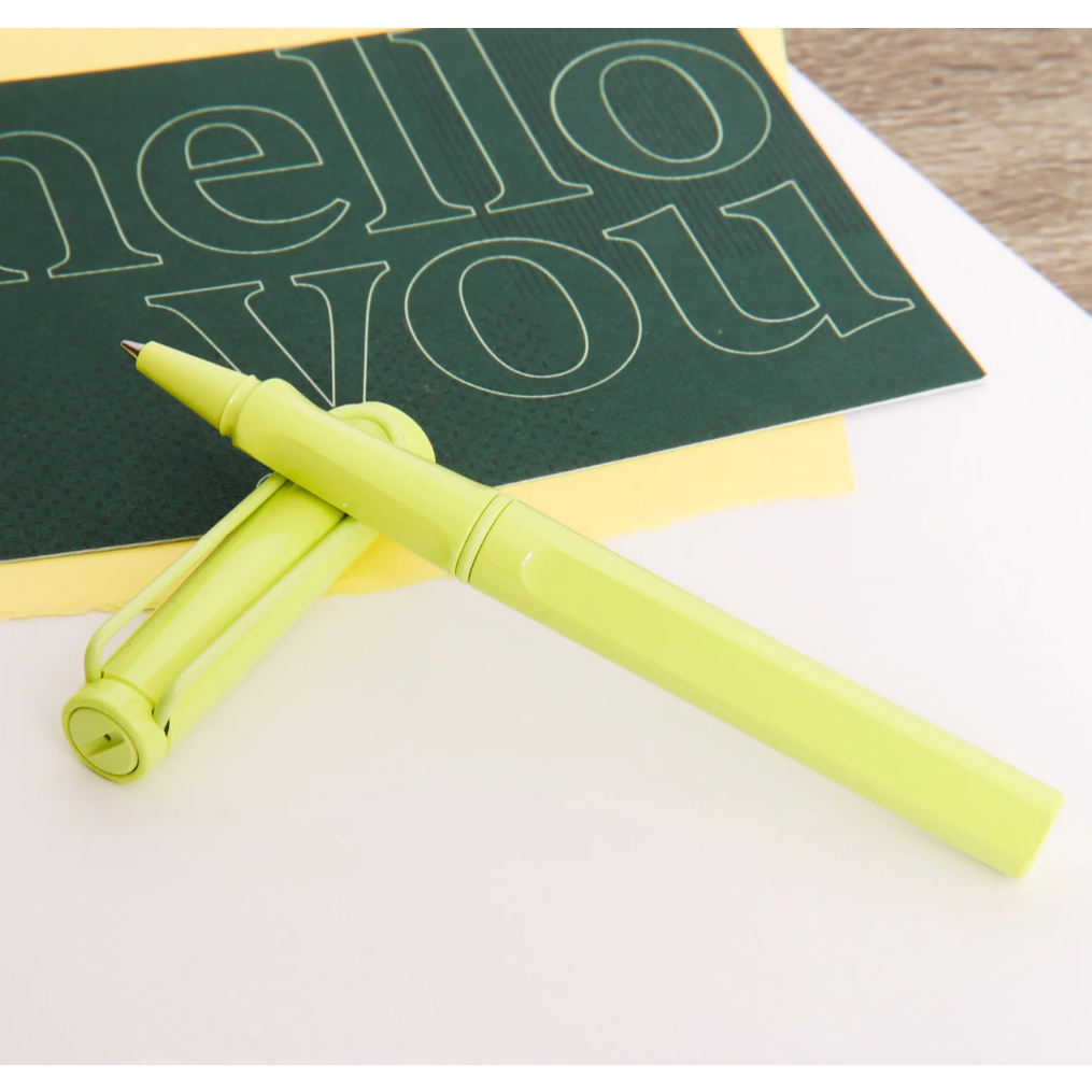 Lamy Safari Spring Green Rollerball Pen 2023 Special Edition