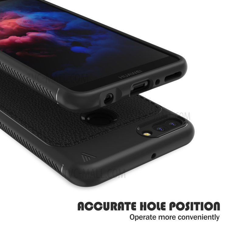 Case Huawei Y9 / Pre-order * IVSU วัสดุ TPU คุณภาพสูงพร้อมผิวเคลือบหนัง PU *