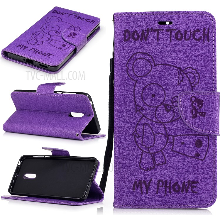Case Nokia 6 / Pre-order * เคสพิมพ์หมี แบบแม่เหล็ก กระเป๋าสตางค์ *