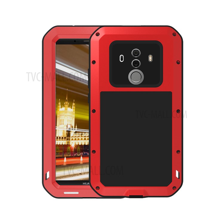 Case Huawei Mate 10 Pro / Pre-order * LOVE MEI วัสดุ: โลหะ + ซิลิโคน + แก้วหุ้มเกราะ *