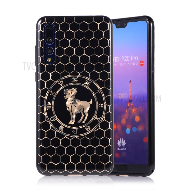 Case Huawei P20 Pro / Pre-order * 12 ราศี ผลิตจากวัสดุ TPU ยืดหยุ่นและทนทาน เงาและมันวาว *