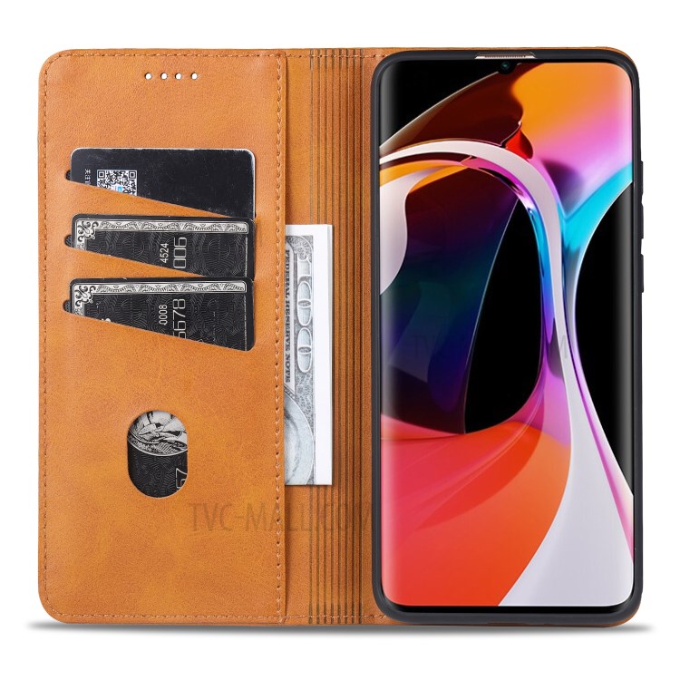 Case Xiaomi Mi Note 10 Lite # Pre-Order * AZNS หนัง PU ที่ดูดซับอัตโนมัติ + กระเป๋าสตางค์ TPU ขาตั้ง *