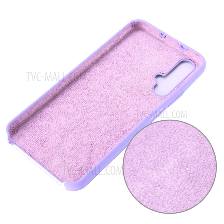 Case Huawei Nova 5T / Pre-order * เคสซิลิโคนเหลวอ่อนนุ่มและยืดหยุ่น บุด้วยไมโครไฟเบอร์เพื่อป้องกันรอยขีดข่วนและสิ่งสกปรก *