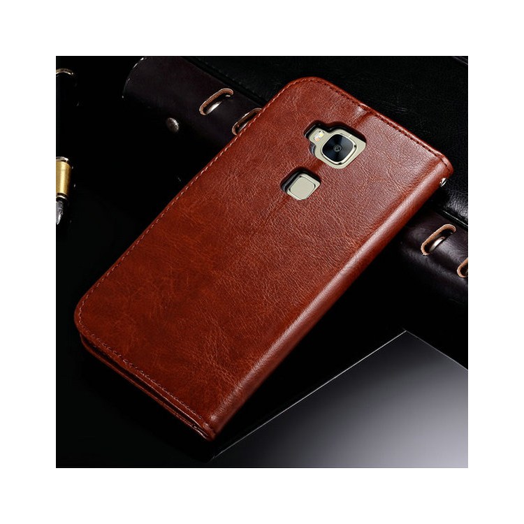 Case Huawei G7 Plus / Pre-order * เคสหนัง PU ผิวหนังม้า *