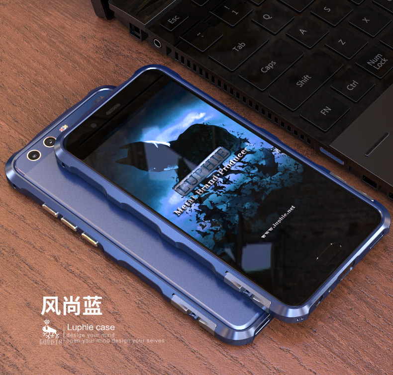 Case Huawei P10 Plus / Pre-order * LUPHIE Screwless สวิทช์แบบหมุนอลูมิเนียมที่บางเฉียบกันชน *