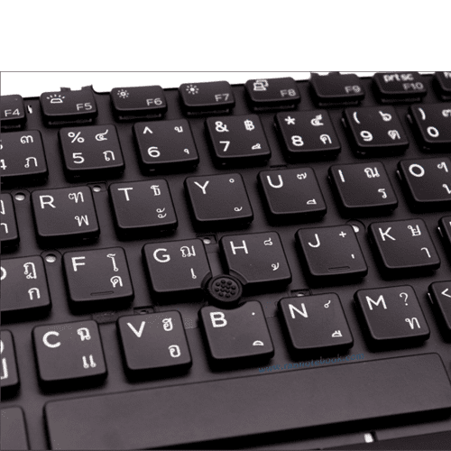 Keyboard Notebook Dell Latitude 5501 TH ENG แท้ประกันศูนย์ Dell
